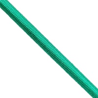 Шнур эластичный плетеный, ПП (Плотного плетения), 16 прядный,  диаметр 8мм,  Зеленый.