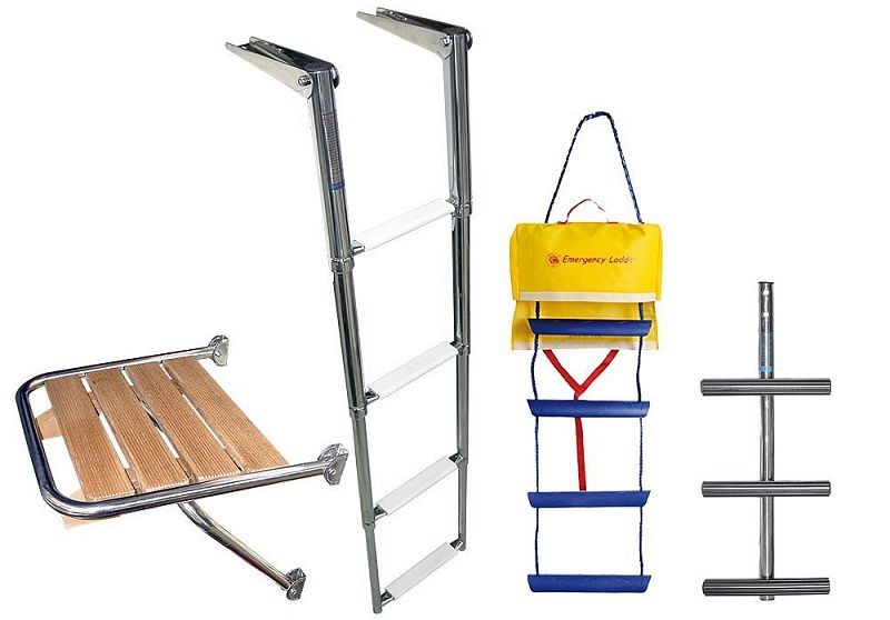 Лестницы, платформы, багры