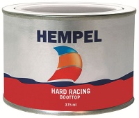 Необрастающая краска Hard Racing Boottop, черная, 0,37 л