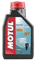 Полусинтетическое моторное масло MOTUL Outboard Tech 2T, 2 л