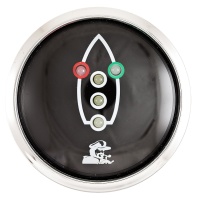 Индикатор включенных навигационных огней, "Мореман" черный циферблат 