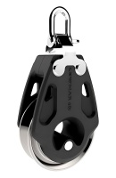 Блок 40 мм, с такелажной скобой и шкивом из нержавеющей стали, 29901401