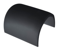 Промежуточная (стыковочная) накладка для привальных брусьев 30/40 мм, черная