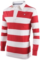 Рубашка поло мужская Ennell, цвет красно-белый, размер XL