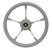 Рулевое колесо «Como», серый обод. Диаметр 320 мм.