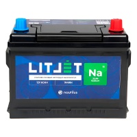 Аккумулятор стартово-тяговый натриевый LITJET Na+ 12V 60Ah 744 Wh 1490CCA