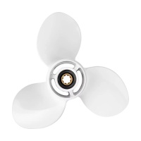 Гребной винт для Yamaha 9,9-20 л.с., диаметр 9-1/2 дюйма, шаг 11-1/2 дюйма, ступица 4 шлица, арт: 648-45941-01-36