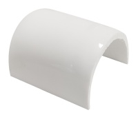 Промежуточная (стыковочная) накладка для привальных брусьев 30/40 мм, белая