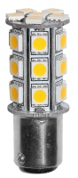 Лампа светодиодная с цоколем BA15D, 12/24В, 3,6 Вт, 19х50 мм