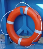 Круг спасательный с сертификатом РМРС (морской) 