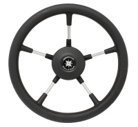 Рулевое колесо «Como», черный обод. Диаметр 320 мм.
