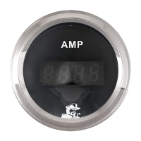 Амперметр,"Мореман"  50A,  черный циферблат 