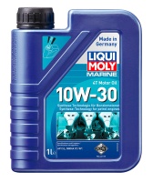 Синтетическое моторное масло LIQUI MOLY Marine 4T Motor Oil 10W-30 для четырехтактных двигателей, 1 л