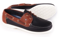 Туфли Admirals, синие с коричневым, размер UK3,5