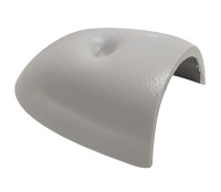 Торцевая накладка для привального бруса 30 мм, серая