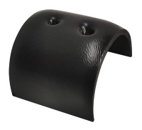 Промежуточная (стыковочная) накладка привального бруса  65 мм, черная